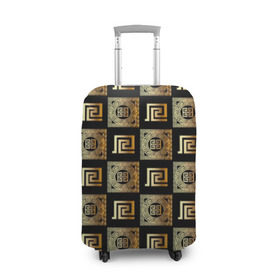 Чехол для чемодана 3D с принтом gold , 86% полиэфир, 14% спандекс | двустороннее нанесение принта, прорези для ручек и колес | fashion | luxury | texture | дорогая | дорогой | золото | люкс | паттерн | роскошь | серебро | стиль | стильная | текстура