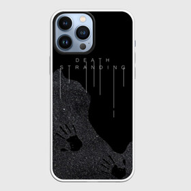 Чехол для iPhone 13 Pro Max с принтом DEATH STRANDING ,  |  | Тематика изображения на принте: bridges | death stranding | fragile express | games | kojima | kojima productions | logo | ludens | игры | кодзима | лого | люденс