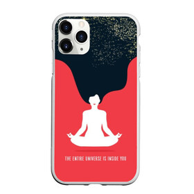 Чехол для iPhone 11 Pro матовый с принтом International Yoga Day , Силикон |  | black | day | ethnic | flower | girl | hair | international | lights | lips | lotus | red | sky | space | stars | woman | yoga | волосы | губы | девушка | день | женщина | звезды | йог | космос | красные | лотос | медитация | международный | небо | огни |