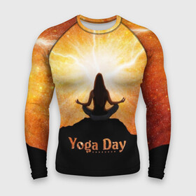 Мужской рашгард 3D с принтом International Yoga Day ,  |  | 21 июня | day | energy | girl | international | ju | lightning | lotus | meditation | mountain | pose | silhouette | sky | space | stars | universe | woman | yoga | yogi | вселенная | гора | девушка | день | женщина | звёзды | йог | йоги | космос | лотос 