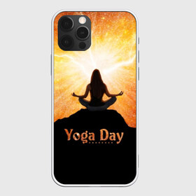 Чехол для iPhone 12 Pro Max с принтом International Yoga Day , Силикон |  | 21 июня | day | energy | girl | international | ju | lightning | lotus | meditation | mountain | pose | silhouette | sky | space | stars | universe | woman | yoga | yogi | вселенная | гора | девушка | день | женщина | звёзды | йог | йоги | космос | лотос 