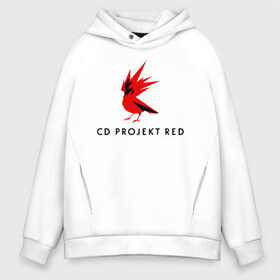 Мужское худи Oversize хлопок с принтом CD RPOJECT RED , френч-терри — 70% хлопок, 30% полиэстер. Мягкий теплый начес внутри —100% хлопок | боковые карманы, эластичные манжеты и нижняя кромка, капюшон на магнитной кнопке | Тематика изображения на принте: 2019 | cd project red | cyberpunk 2077 | future | hack | night city | samurai | sci fi | андроиды | безумие | будущее | киберпанк 2077 | логотип | роботы | самураи | фантастика | цифры