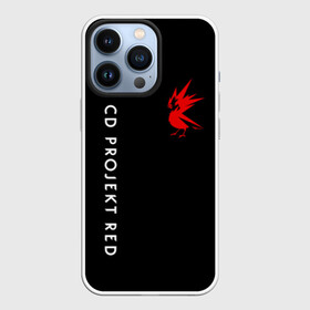 Чехол для iPhone 13 Pro с принтом CD RPOJECT RED ,  |  | Тематика изображения на принте: 2019 | cd project red | cyberpunk 2077 | future | hack | night city | samurai | sci fi | андроиды | безумие | будущее | киберпанк 2077 | логотип | роботы | самураи | фантастика | цифры