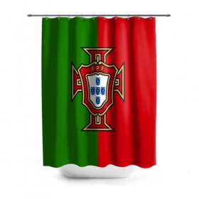 Штора 3D для ванной с принтом Сборная Португалии , 100% полиэстер | плотность материала — 100 г/м2. Стандартный размер — 146 см х 180 см. По верхнему краю — пластиковые люверсы для креплений. В комплекте 10 пластиковых колец | portugal | криштиану роналду | португалия | португальская сборная | сборная португалии | сборная португалии по футболу | форма | футбол | чемпионат