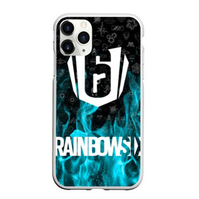 Чехол для iPhone 11 Pro Max матовый с принтом RAINBOW SIX SIEGE , Силикон |  | 6 | cybersport | esport | logo | pro league | rainbow | rainbow six siege | six | team | киберспорт | лого | радуга осада