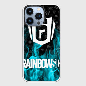 Чехол для iPhone 13 Pro с принтом RAINBOW SIX | SIEGE ,  |  | 6 | cybersport | esport | logo | pro league | rainbow | rainbow six siege | six | team | киберспорт | лого | радуга осада