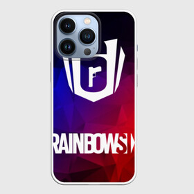 Чехол для iPhone 13 Pro с принтом RAINBOW SIX | SIEGE ,  |  | 6 | cybersport | esport | logo | pro league | rainbow | rainbow six siege | six | team | киберспорт | лого | радуга осада | эла.ela