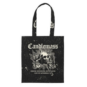 Шоппер 3D с принтом Candlemass , 100% полиэстер | Плотность: 200 г/м2; Размер: 34×35 см; Высота лямок: 30 см | doom | metal | группы | дум | дум метал | метал | музыка | рок