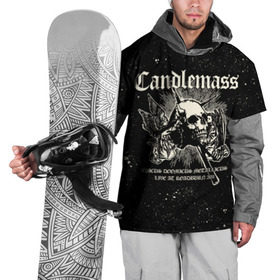 Накидка на куртку 3D с принтом Candlemass , 100% полиэстер |  | Тематика изображения на принте: doom | metal | группы | дум | дум метал | метал | музыка | рок