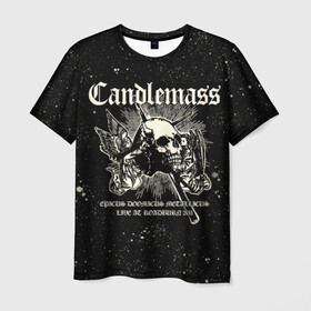 Мужская футболка 3D с принтом Candlemass , 100% полиэфир | прямой крой, круглый вырез горловины, длина до линии бедер | doom | metal | группы | дум | дум метал | метал | музыка | рок