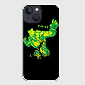 Чехол для iPhone 13 mini с принтом JoJo Bizarre Adventure ,  |  | anime | aureo | jojo | jojos | jojos bizarre adventure | vento | боевик | джоджо | иероглиф | манга | приключения | стиль | ужасы | фэнтези | япония