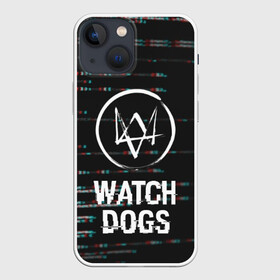 Чехол для iPhone 13 mini с принтом WATCH DOGS ,  |  | action | ct os | ded sec | fox | game | gamer | glitch | hacker | player | watch dogs | watch dogs 2 | глитч | знак лиса | игра | компьютерная игра | маркус | хакер