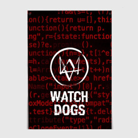 Постер с принтом WATCH DOGS , 100% бумага
 | бумага, плотность 150 мг. Матовая, но за счет высокого коэффициента гладкости имеет небольшой блеск и дает на свету блики, но в отличии от глянцевой бумаги не покрыта лаком | action | ct os | ded sec | fox | game | gamer | glitch | hacker | player | watch dogs | watch dogs 2 | глитч | знак лиса | игра | компьютерная игра | маркус | хакер