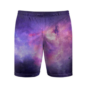 Мужские шорты спортивные с принтом Cosmos ,  |  | cosmos | galaxy | nebula | space | star | абстракция | вселенная | галактика | звезда | звезды | космический | планеты