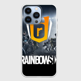 Чехол для iPhone 13 Pro с принтом RAINBOW SIX | SIEGE ,  |  | 6 | cybersport | esport | logo | pro league | rainbow | rainbow six siege | six | team | киберспорт | лого | радуга осада