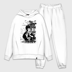 Мужской костюм хлопок OVERSIZE с принтом Брюс Ли ,  |  | box | boxing | bruce lee | champion | dragon | fight | fighter | judo | muay thai | team | tiger | ufc | актер | али | бо | боевые | бой | бокс | боксер | борьба | брюс ли | воин | дзюдо | дракон | единоборства | искусство | карате | контакт | кулак