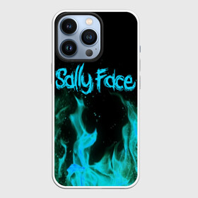 Чехол для iPhone 13 Pro с принтом SALLY FACE FIRE ,  |  | Тематика изображения на принте: face | fire | game | horror | larry | sally | sally face | sanity s fall | игра | ларри | мальчик с протезом | огонь | салли | салли фейс | ужасы