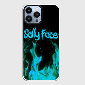 Чехол для iPhone 13 Pro Max с принтом SALLY FACE FIRE ,  |  | Тематика изображения на принте: face | fire | game | horror | larry | sally | sally face | sanity s fall | игра | ларри | мальчик с протезом | огонь | салли | салли фейс | ужасы