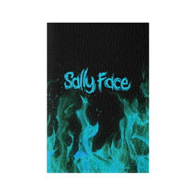 Обложка для паспорта матовая кожа с принтом SALLY FACE FIRE , натуральная матовая кожа | размер 19,3 х 13,7 см; прозрачные пластиковые крепления | Тематика изображения на принте: face | fire | game | horror | larry | sally | sally face | sanity s fall | игра | ларри | мальчик с протезом | огонь | салли | салли фейс | ужасы