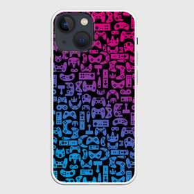 Чехол для iPhone 13 mini с принтом Neon Player ,  |  | 16bit | 8 бит | atari | console | controller | fortnite | game | gamer | joystick | minecraft | nintendo | playstation | ps | sega | steam | twitch | xbox | джойстик | игры | конлось | нинтендо | ретро