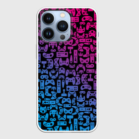 Чехол для iPhone 13 Pro с принтом Neon Player ,  |  | 16bit | 8 бит | atari | console | controller | fortnite | game | gamer | joystick | minecraft | nintendo | playstation | ps | sega | steam | twitch | xbox | джойстик | игры | конлось | нинтендо | ретро