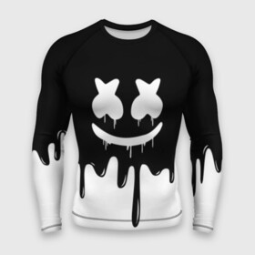 Мужской рашгард 3D с принтом MARSHMELLO ,  |  | black  white | colors | dj | marshmello | paints | usa | америка | клубная музыка | краски | маршмелло | музыка | музыкант