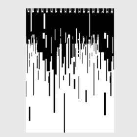 Скетчбук с принтом 8 бит , 100% бумага
 | 48 листов, плотность листов — 100 г/м2, плотность картонной обложки — 250 г/м2. Листы скреплены сверху удобной пружинной спиралью | 8 бит | pixel | pixel art | бит | пиксели | прикольный принт | принт | футболка принт | чб | черно белое