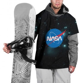 Накидка на куртку 3D с принтом NASA , 100% полиэстер |  | 