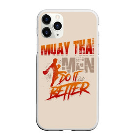 Чехол для iPhone 11 Pro матовый с принтом Muay Thai , Силикон |  | fight | muay thai | thai boxing | ufc | бокс | ката | кикбоксин | лаос | лоу кик | муай | мьянма | поединок | таиланд | тай | тайский | таолу