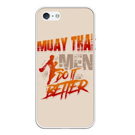 Чехол для iPhone 5/5S матовый с принтом Muay Thai , Силикон | Область печати: задняя сторона чехла, без боковых панелей | fight | muay thai | thai boxing | ufc | бокс | ката | кикбоксин | лаос | лоу кик | муай | мьянма | поединок | таиланд | тай | тайский | таолу