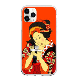 Чехол для iPhone 11 Pro матовый с принтом Японка , Силикон |  | brunette | ceremony | culture | east | flowers | geisha | hairstyle | japan | japanese woman | kimono | makeup | tea | traditions | брюнетка | восток | кимоно | культура | макияж | прическа | традиции | цветы | церемония | чай | чайная | япония | 