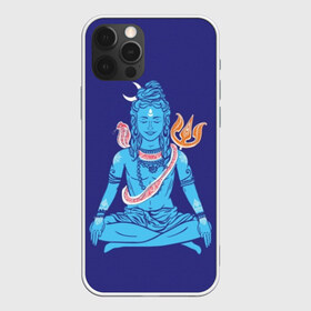 Чехол для iPhone 12 Pro Max с принтом Шива , Силикон |  | blue | cobra | destroyer | destruction | gods | great | hinduism | india | meditation | om | peace | power | religion | shiva | trident | yoga | боги | великий | власть | знание | индия | индуизм | йога | кайлас | кобра | медитация | ом | разрушение | раз
