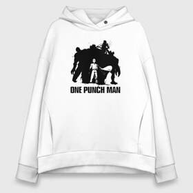 Женское худи Oversize хлопок с принтом One-Punch Man , френч-терри — 70% хлопок, 30% полиэстер. Мягкий теплый начес внутри —100% хлопок | боковые карманы, эластичные манжеты и нижняя кромка, капюшон на магнитной кнопке | one | one punch man | бесправный ездок | бласт | бэнг | ванпанчмен | генос | демон киборг | лысый плащ | ниндзя | сайтама | сверхзвуковой соник | серебряный клык | тацумаки | человек один удар