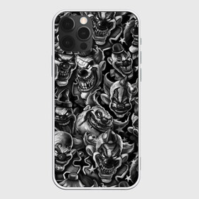 Чехол для iPhone 12 Pro Max с принтом Злые Клоуны , Силикон |  | black | graffiti | horror | stickerbombing | tatu | urban | white | граффити | зло | клоун | клоуны | комикс | мода | стикер | стикербомбинг | стиль | тату | татуировки | тренд | ужас | улыбка | урбан | хоррор | черно белые