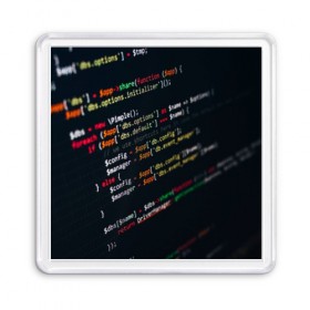 Магнит 55*55 с принтом ПРОГРАММИСТ , Пластик | Размер: 65*65 мм; Размер печати: 55*55 мм | anonymus | cod | hack | hacker | it | program | texture | айти | аноним | анонимус | взлом | код | кодинг | программа | программист | текстура | хак | хакер