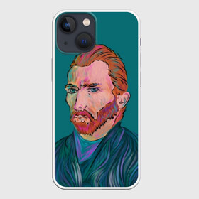 Чехол для iPhone 13 mini с принтом Ван Гог ,  |  | art | artist | background | beard | creativity | face | impressionism | look | man | picture | portrait | purple | red | van gogh | борода | ван | взгляд | гог | импрессионизм | искусство | картина | лицо | мужчина | портрет | рыжий | творчество | фиолето