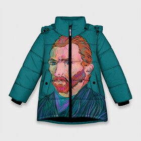 Зимняя куртка для девочек 3D с принтом Ван Гог , ткань верха — 100% полиэстер; подклад — 100% полиэстер, утеплитель — 100% полиэстер. | длина ниже бедра, удлиненная спинка, воротник стойка и отстегивающийся капюшон. Есть боковые карманы с листочкой на кнопках, утяжки по низу изделия и внутренний карман на молнии. 

Предусмотрены светоотражающий принт на спинке, радужный светоотражающий элемент на пуллере молнии и на резинке для утяжки. | art | artist | background | beard | creativity | face | impressionism | look | man | picture | portrait | purple | red | van gogh | борода | ван | взгляд | гог | импрессионизм | искусство | картина | лицо | мужчина | портрет | рыжий | творчество | фиолето