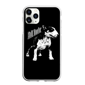 Чехол для iPhone 11 Pro Max матовый с принтом Бультерьер , Силикон |  | angry | animals | authority | black and white | breed | bull terrier | cool | dog | fight | illustration | inscription | spotted | supreme | swag | wild | авторитет | бойцовый | бультерьер | верховный | дикий | животные | злой | иллюстрация | крутой | н |