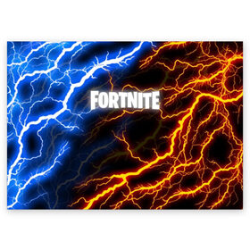 Поздравительная открытка с принтом FORTNITE STORM , 100% бумага | плотность бумаги 280 г/м2, матовая, на обратной стороне линовка и место для марки
 | Тематика изображения на принте: 2019 | armor | armour | cybersport | esport | fortnite | game | llama | logo | thunder | броня | игра | киберспорт | лама | молнии | фиолетовый | фирменные цвета | фортнайт