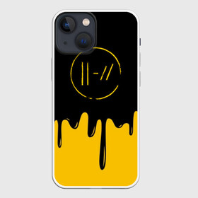 Чехол для iPhone 13 mini с принтом TWENTY ONE PILOTS ,  |  | 21 pilots | 21p | colors | music | paints | rock | top | trench | twenty one pilots | брызги | группа | краска | музыка | рок