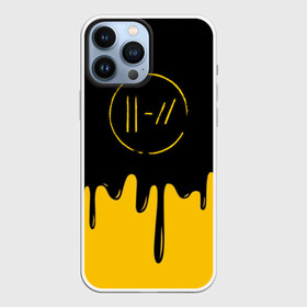 Чехол для iPhone 13 Pro Max с принтом TWENTY ONE PILOTS ,  |  | Тематика изображения на принте: 21 pilots | 21p | colors | music | paints | rock | top | trench | twenty one pilots | брызги | группа | краска | музыка | рок