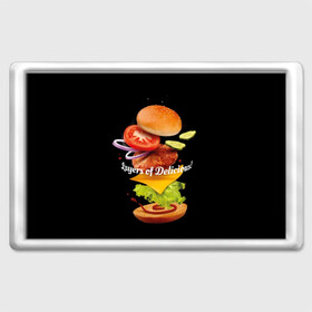 Магнит 45*70 с принтом Гамбургер , Пластик | Размер: 78*52 мм; Размер печати: 70*45 | Тематика изображения на принте: bun | cheese | cucumber | explosion | hamburger | ingredients | inscription | ketchup | meat | onion | salad | sesame | share | tomato | tomatoes | булочка | взрыв | гамбургер | доля | ингредиенты | кетчуп | кунжут | лук | мясо | надпись | огурец | помидо