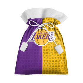 Подарочный 3D мешок с принтом Lakers (1) , 100% полиэстер | Размер: 29*39 см | ball | basket | basketball | kobu | lakers | lebron | los angeles | баскетбол | коюи | леброн | лейкерс | лос анджелис