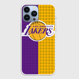 Чехол для iPhone 13 Pro Max с принтом Lakers (1) ,  |  | Тематика изображения на принте: ball | basket | basketball | kobu | lakers | lebron | los angeles | баскетбол | коюи | леброн | лейкерс | лос анджелис