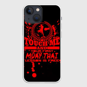 Чехол для iPhone 13 mini с принтом Muay Thai ,  |  | fight | muay thai | thai boxing | ufc | бокс | ката | кикбоксин | лаос | лоу кик | муай | мьянма | поединок | таиланд | тай | тайский | таолу