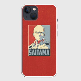 Чехол для iPhone 13 с принтом Saitama ,  |  | one | one punch man | бесправный ездок | бласт | бэнг | ванпанчмен | генос | демон киборг | лысый плащ | ниндзя | сайтама | сверхзвуковой соник | серебряный клык | тацумаки | человек один удар