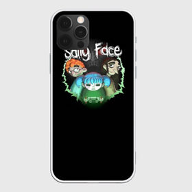 Чехол для iPhone 12 Pro Max с принтом Todd Sally Larry , Силикон |  | larry | sally | sally face | todd | todd morrison | в маске | друзья | ларри | маска | персонажи | салли | трое | троица | шрам