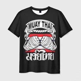 Мужская футболка 3D с принтом Muay Thai , 100% полиэфир | прямой крой, круглый вырез горловины, длина до линии бедер | Тематика изображения на принте: fight | muay thai | thai boxing | ufc | бокс | ката | кикбоксин | лаос | лоу кик | муай | мьянма | поединок | таиланд | тай | тайский | таолу