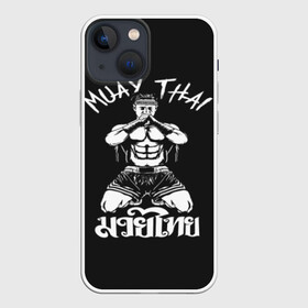 Чехол для iPhone 13 mini с принтом Muay Thai ,  |  | fight | muay thai | thai boxing | ufc | бокс | ката | кикбоксин | лаос | лоу кик | муай | мьянма | поединок | таиланд | тай | тайский | таолу
