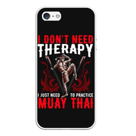 Чехол для iPhone 5/5S матовый с принтом Muay Thai , Силикон | Область печати: задняя сторона чехла, без боковых панелей | fight | muay thai | thai boxing | ufc | бокс | ката | кикбоксин | лаос | лоу кик | муай | мьянма | поединок | таиланд | тай | тайский | таолу